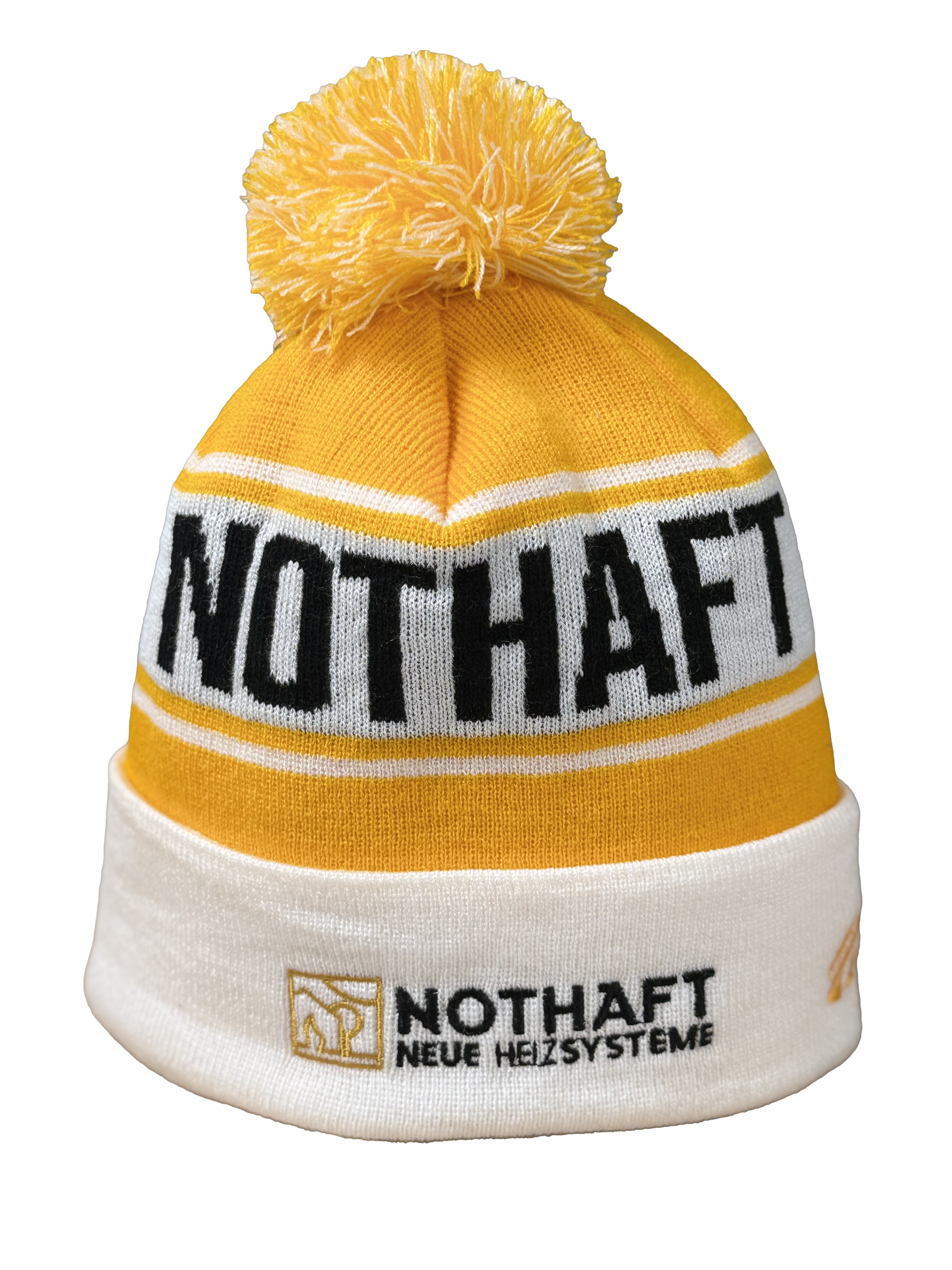 Nothaft Bommelmütze Gelb