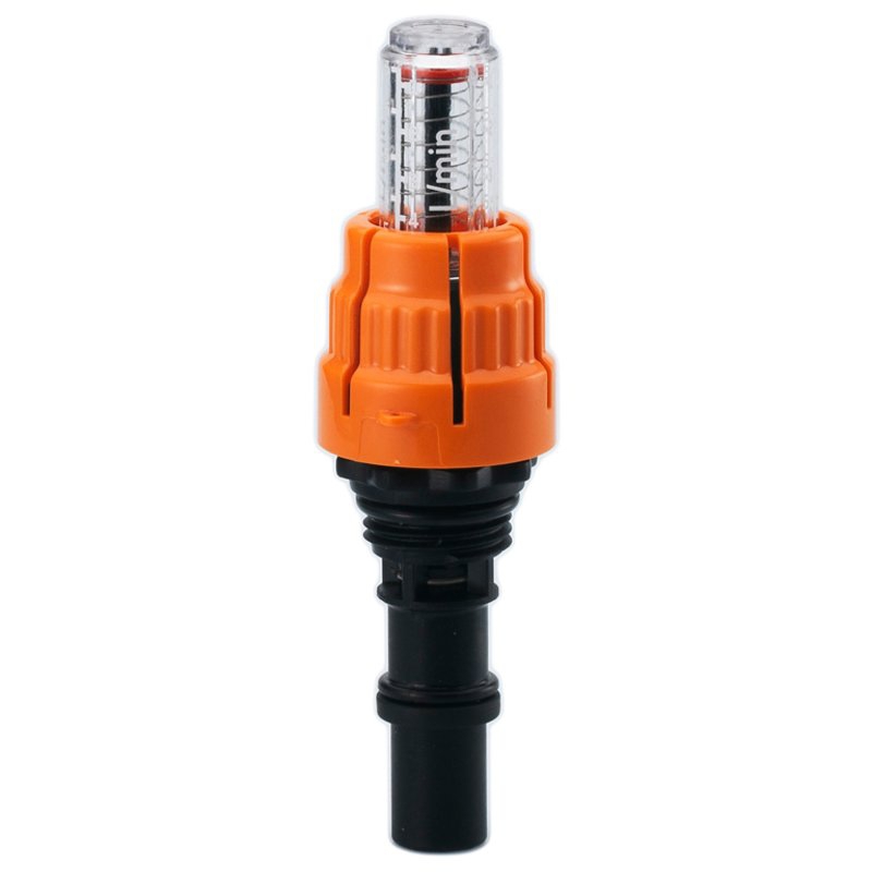 Durchflussanzeiger für IVAR Fußbodenheizungsverteiler 0-5 l/min Orange